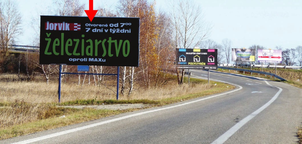 201073 Billboard, Dunajská Streda (hlavný ťah Bratislava - Komárno, I/63)