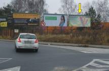 Card image cap281102 Billboard, Košice (Križovatka pred OC Baumax a Hornbach)