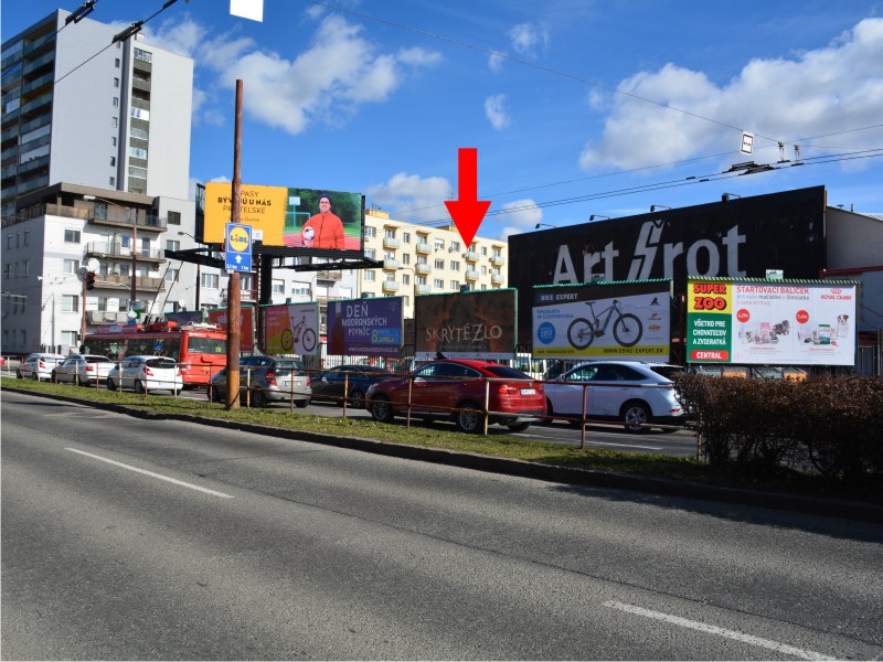 1511282 Billboard, Bratislava (Karadžičova/Záhradnícka)