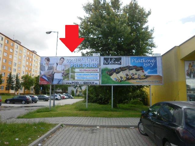 131033 Billboard, Bánovce nad Bebravou (ul.Svätoplukova/ Hronského)