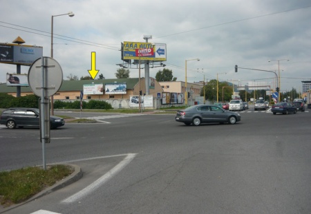 801398 Billboard, Žilina (Košická x Nemocničná, E50, medzinárodná komunikácia)