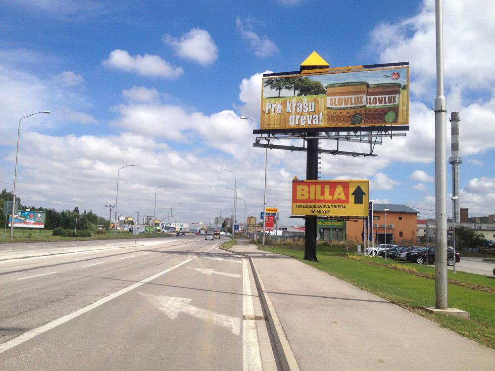 411163 Billboard, Nitra (Bratislavská ulica)