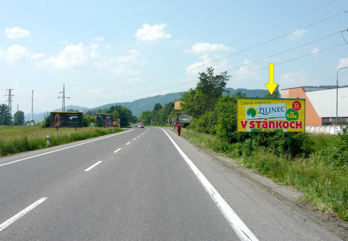 801480 Billboard, Žilina (Košická, E50, I/18)