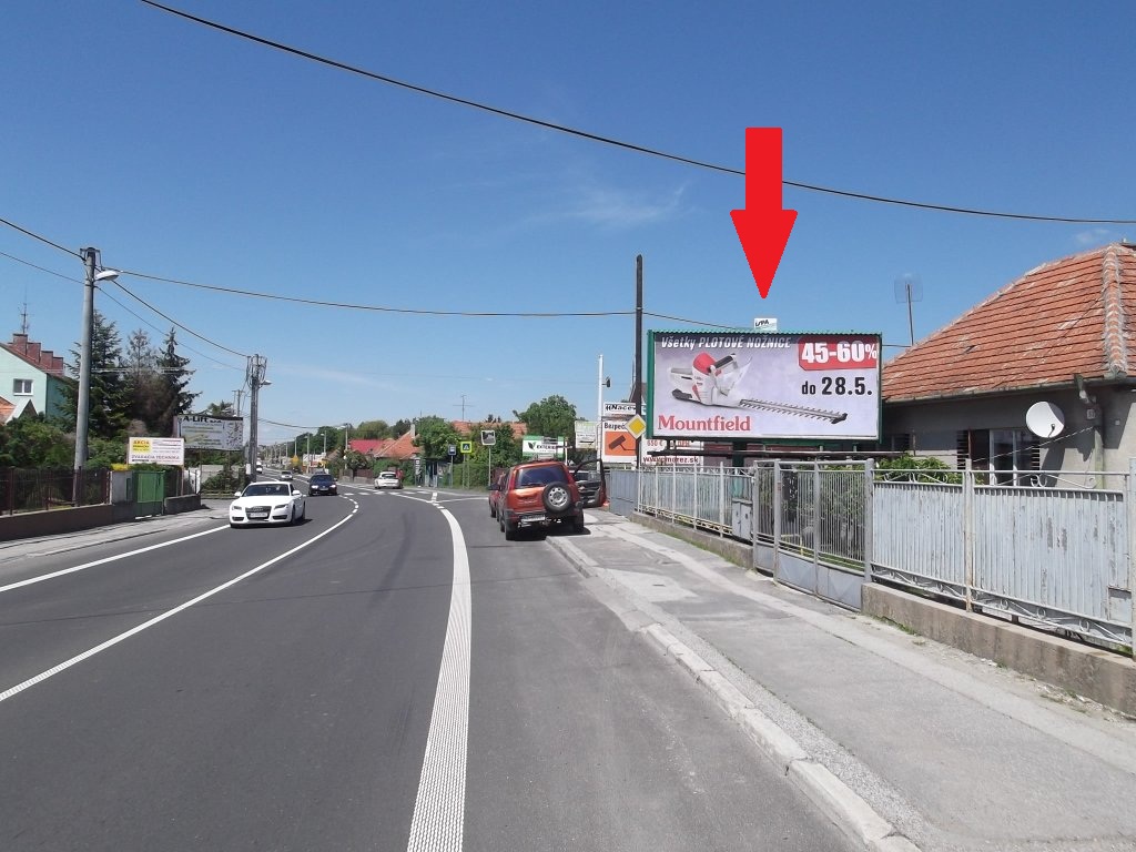 411206 Billboard, Nitra (Novozámocká - príjazd)