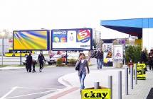 Card image cap511162 Billboard, Prievidza (Nábrežná/Tesco-Okay,O)