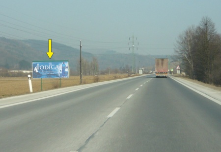 301034 Billboard, Kysucký Lieskovec (Kysucký Lieskovec, E75, medzinárodná komunikácia)