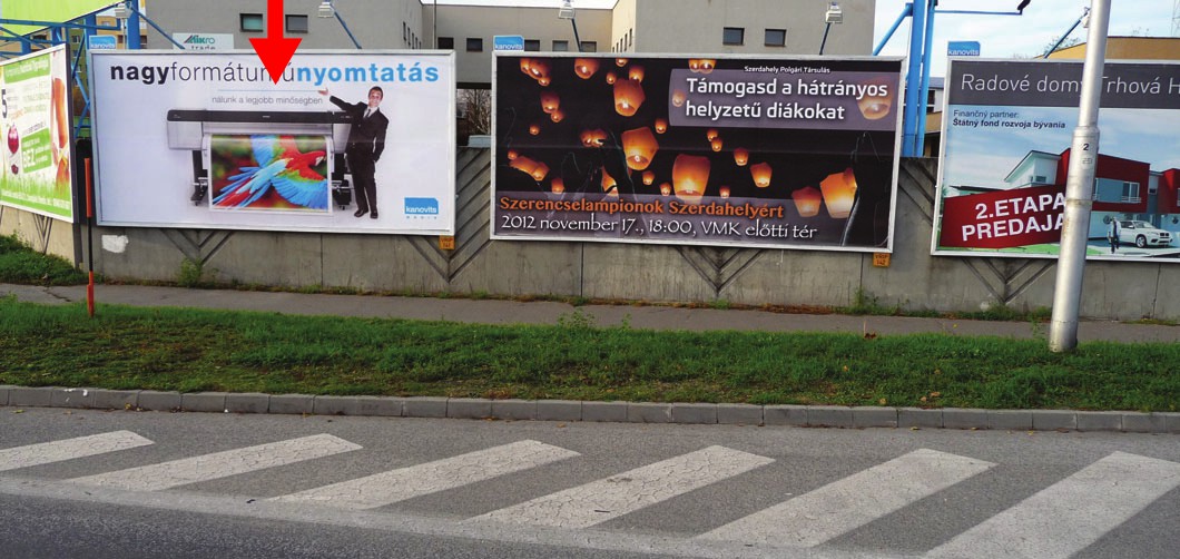 201089 Billboard, Dunajská Streda (Múzejná)