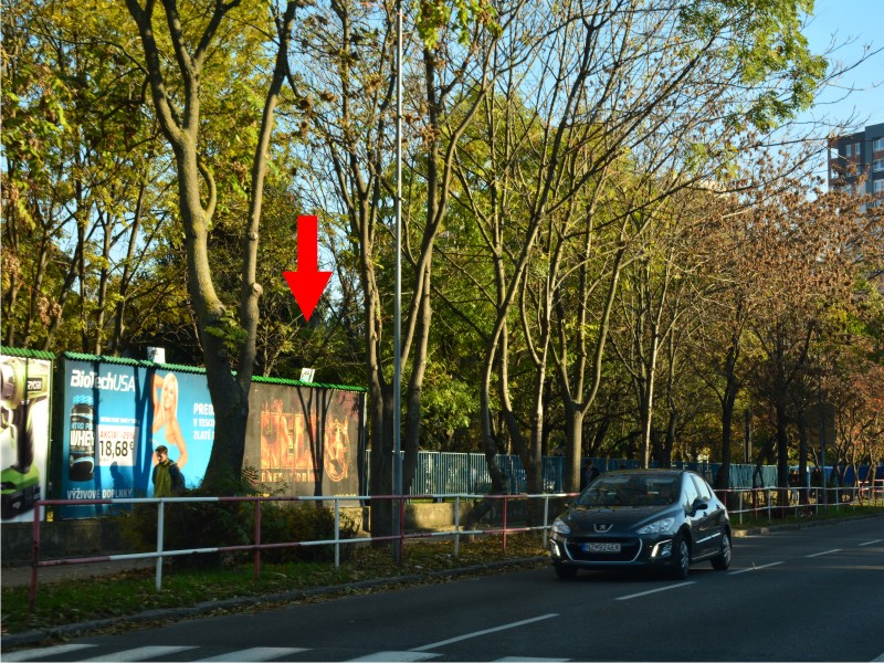 1511325 Billboard, Bratislava (Tomášikova/Petzvalova)