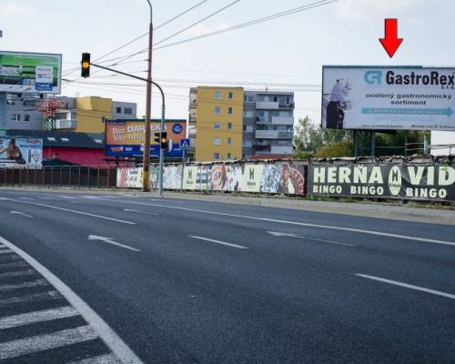 1511187 Billboard, Bratislava - Ružinov (Gagarinova, cesta 1.triedy ,príjazd do BA od Šamorína)