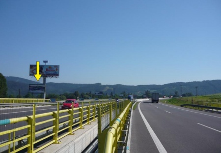 801425 Billboard, Horný Hričov (nový diaľničný úsek D3, medzinárodná komunikácia)