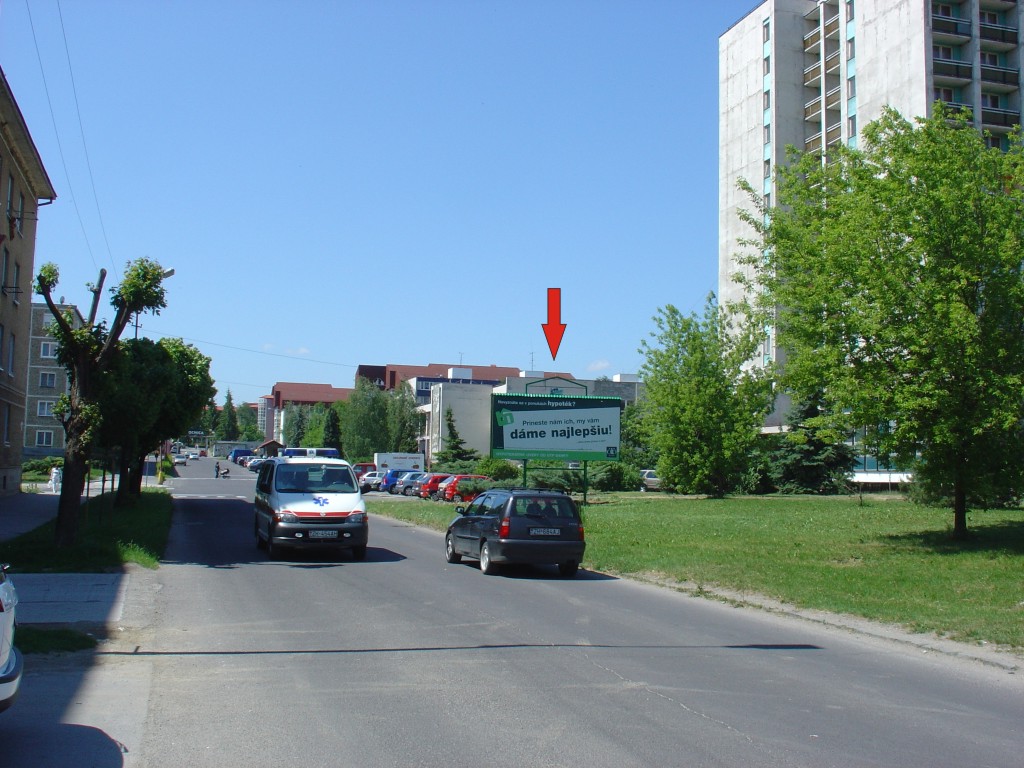 791109 Billboard, Žiar nad Hronom (Dr. Jánskeho/ M. R. Štefánika - sm. nemocnica)