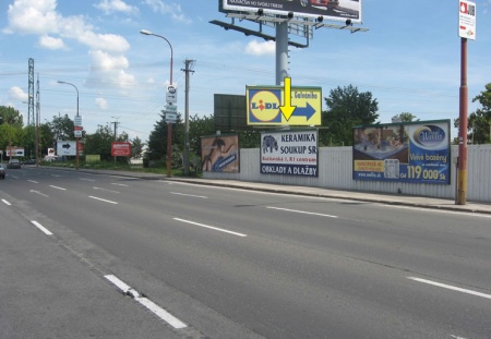 151065 Billboard, Bratislava (Rožňavská, hlavný mestský ťah, E571, medzinárodná komunikácia)