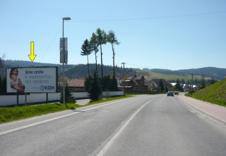 731002 Billboard, Tvrdošín (Tvrdošín, E77, medzinárodná komunikácia)