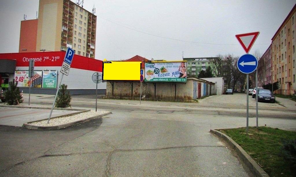 281200 Billboard, Juh (Rastislavová ulica )