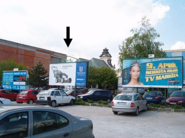 511178 Billboard, Prievidza (Rastislavova/OD Prior - parkovisko)