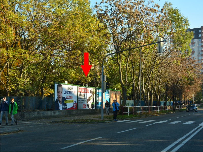 1511323 Billboard, Bratislava (Tomášikova/Petzvalova)