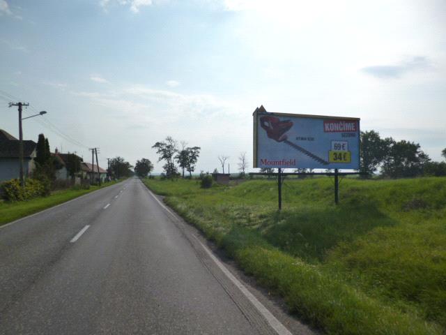 311028 Billboard, Tekovské Lužany (cesta 1.triedy Šáhy (E77) - N.Zámky)