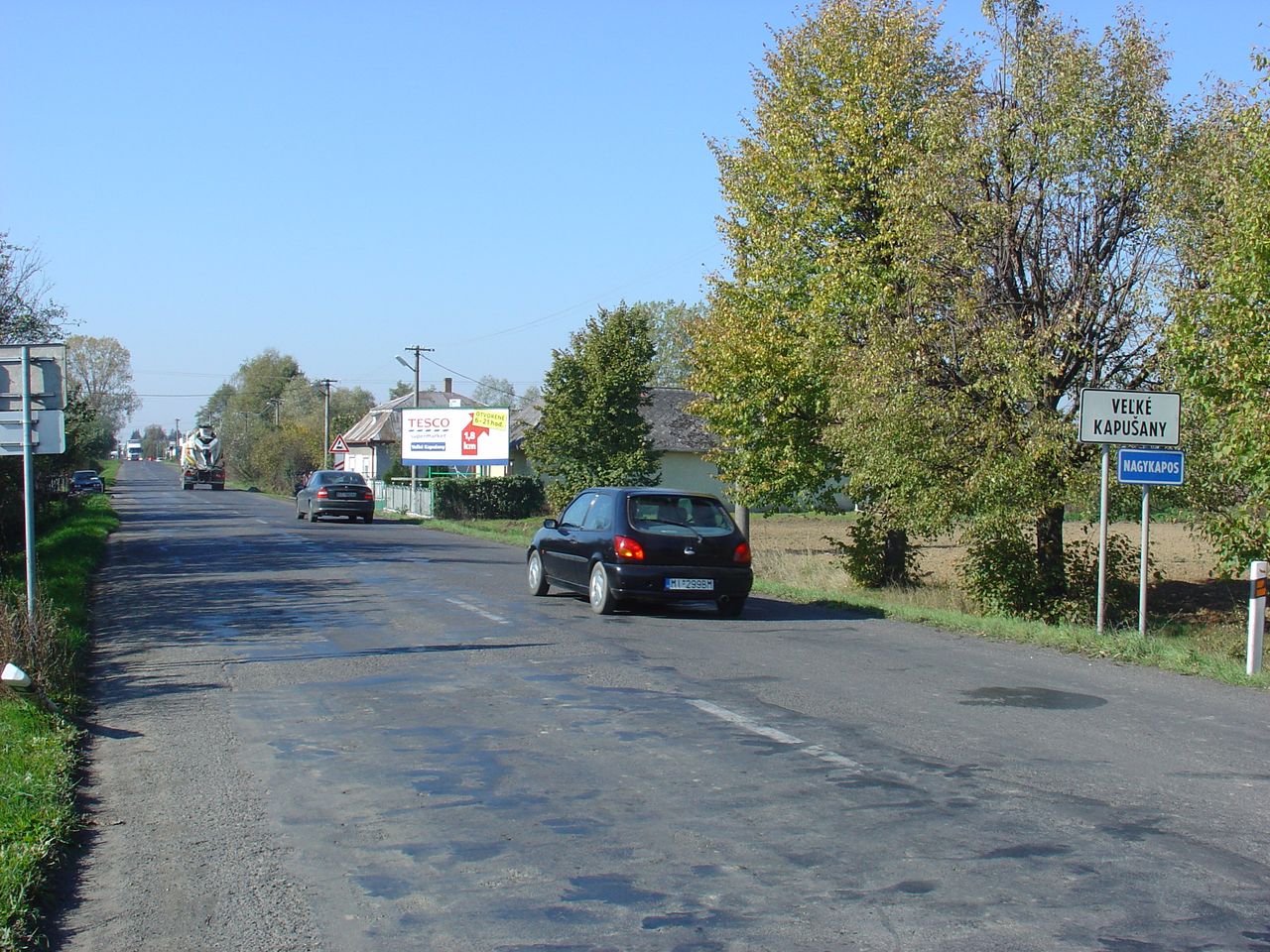 381196 Billboard, Veľké Kapušany (Zelená - sm. centrum)