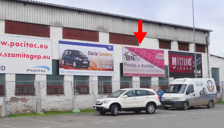 201126 Billboard, Dunajská Streda (Múzejná)