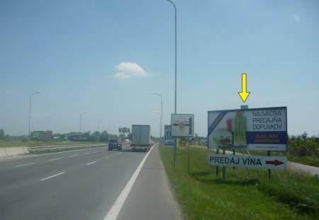 151091 Billboard, Bratislava - Vajnory (Senecká, E571, I/61, medzinárodná komunikácia)