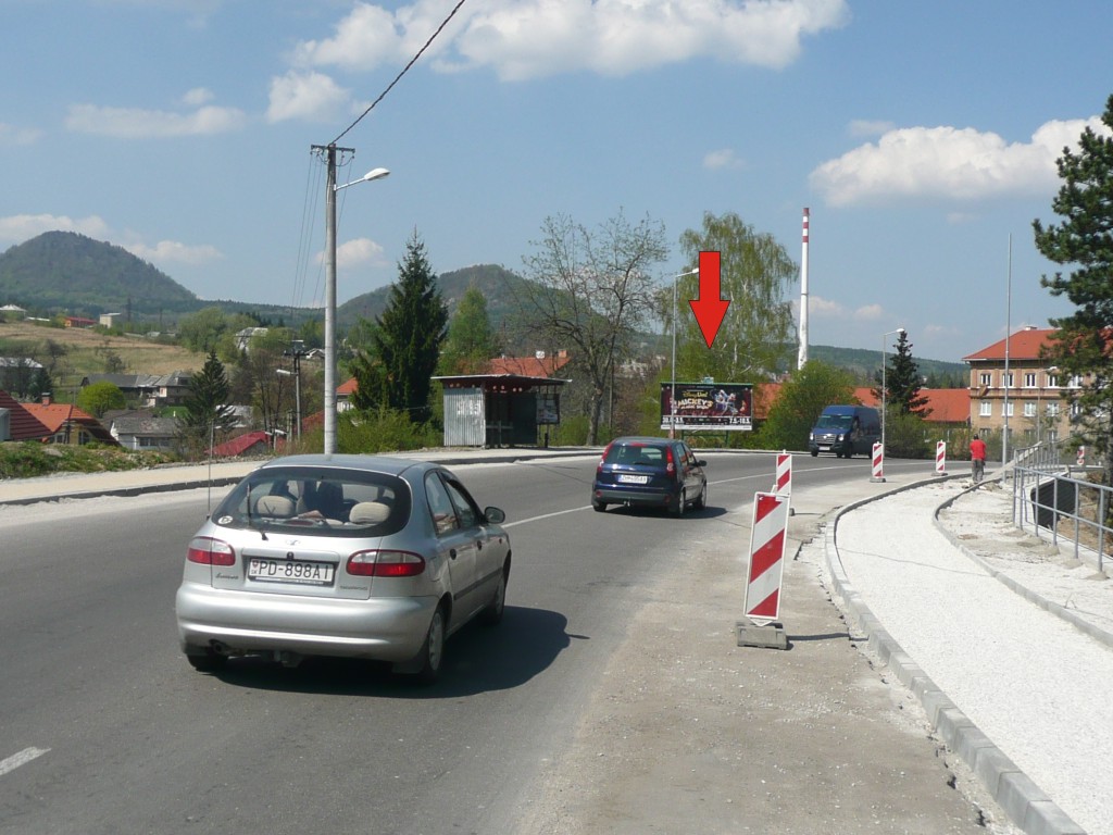 511226 Billboard, Handlová (Žiarska (E572) - Vjazd)