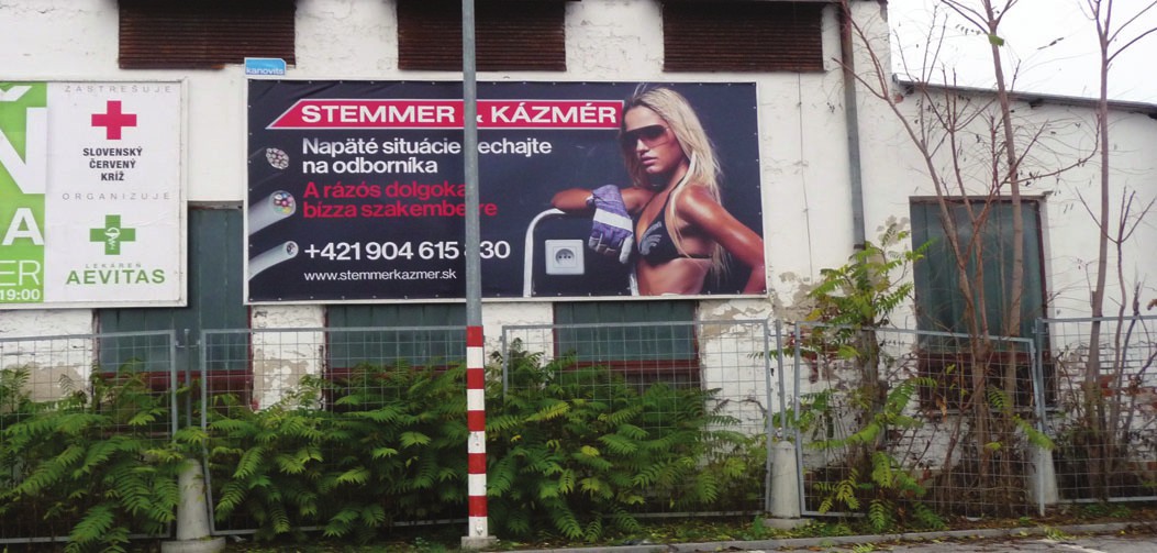 201127 Billboard, Dunajská Streda (Múzejná)