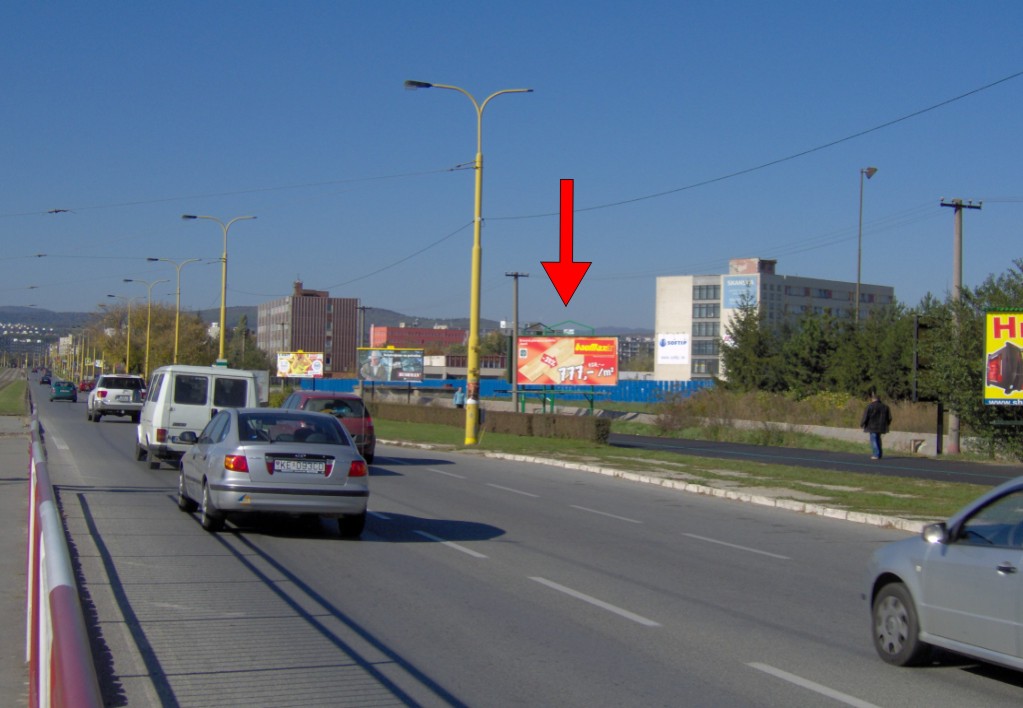 281670 Billboard, Košice (Alejová - výjazd)