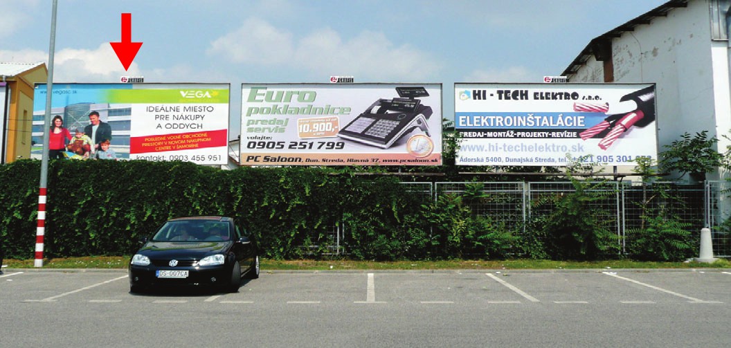 201083 Billboard, Dunajská Streda (Múzejná)