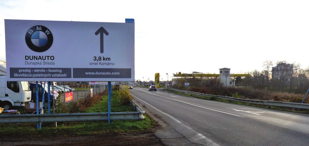 201138 Billboard, Dunajská Streda (I/63)