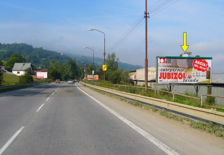 801138 Billboard, Dolný Hričov (E50, medzinárodná komunikácia)