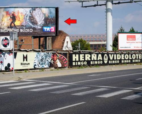 1511188 Billboard, Bratislava - Ružinov (Gagarinova, cesta 1.triedy,výjazd z BA do Šamorína)