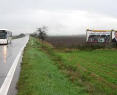 541088 Billboard, Riečka (príjazd od hraničného prechodu Kráľ cesta 1.triedy (Maďarsko))