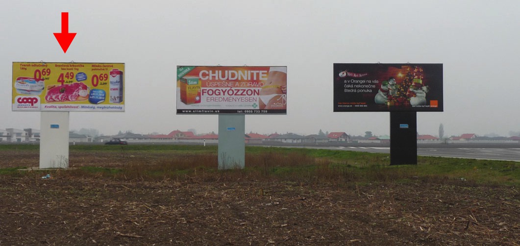 201115 Billboard, Dunajská Streda (I/63)