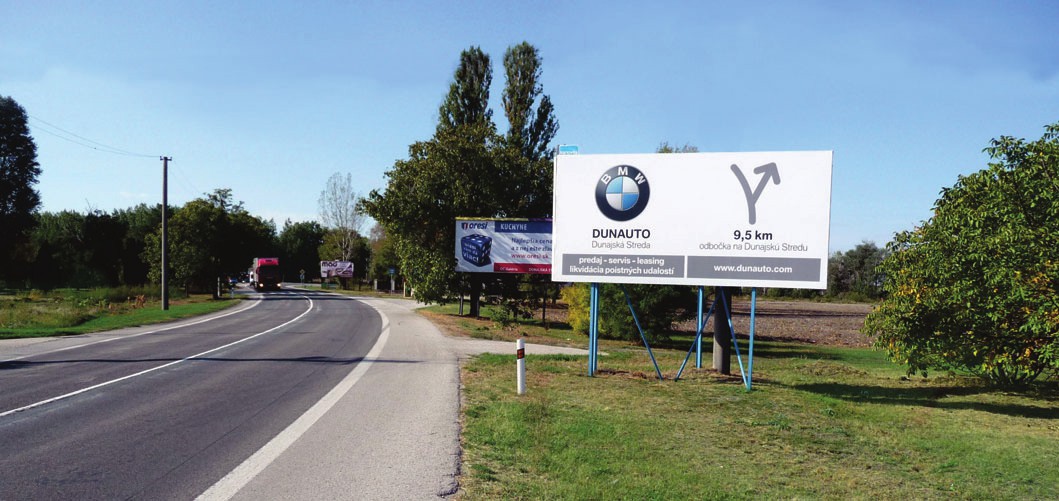 201048 Billboard, Dolný Štál (hlavný ťah  Komárno - Bratislava, I/63)