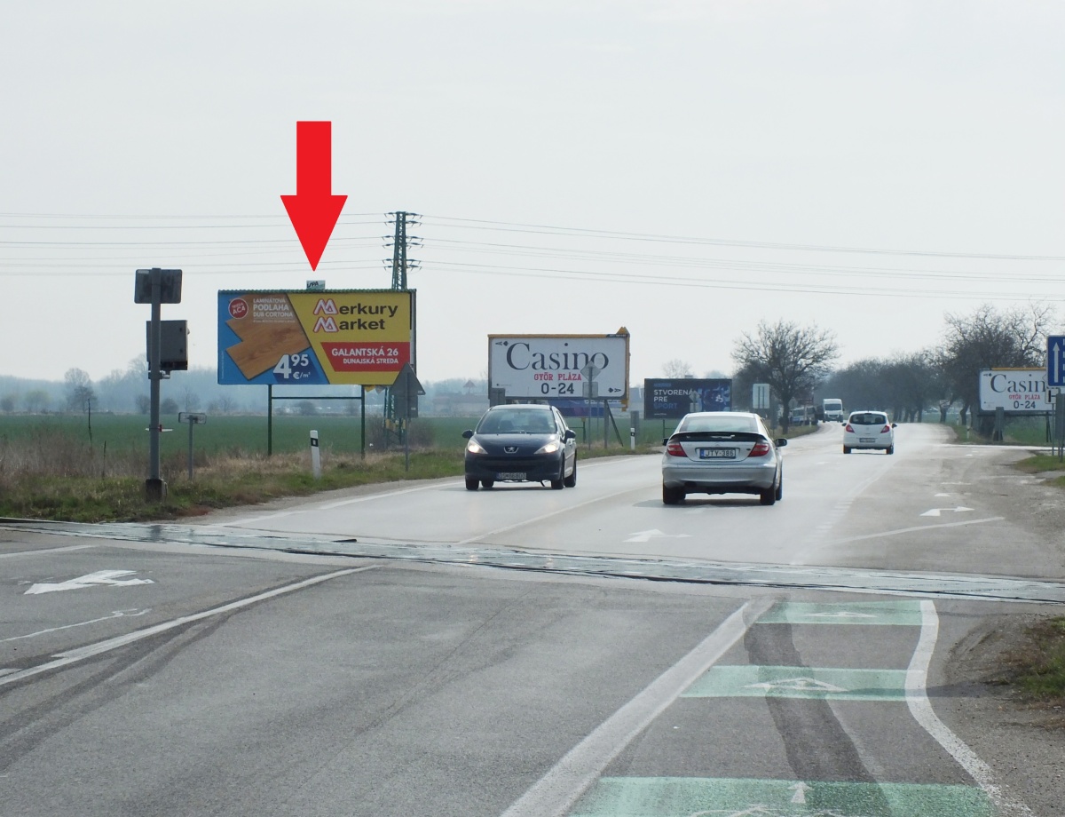 201303 Billboard, Dunajská Streda (Hlavná ulica - výjazd)