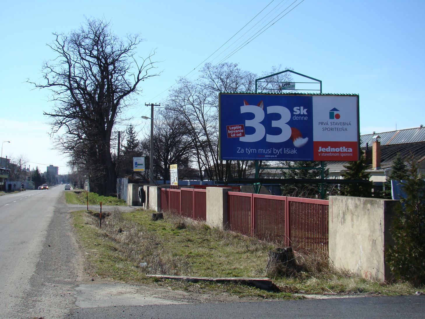 621024 Billboard, Sobrance (Kúpeľská - príjazd)