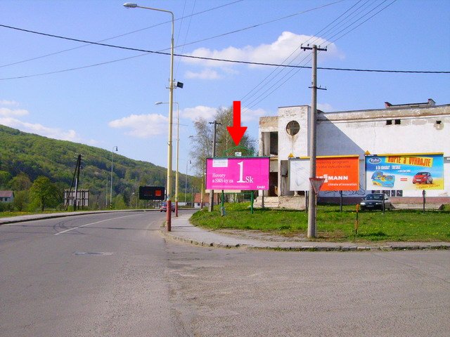 371011 Billboard, Medzilaborce (Dobrianského - sm. centrum)