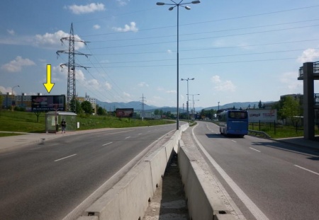 801259 Billboard, Žilina (Rajecká, I/64, medzinárodná komunikácia)