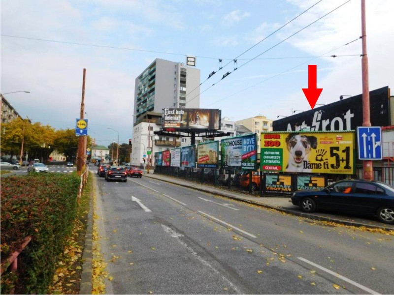 1511284 Billboard, Bratislava (Bazová/Karadžičova)