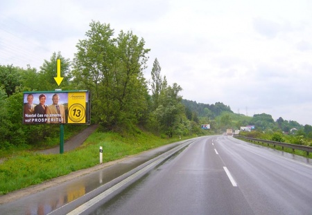 801102 Billboard, Dolný Hričov (E50, medzinárodná komunikácia)