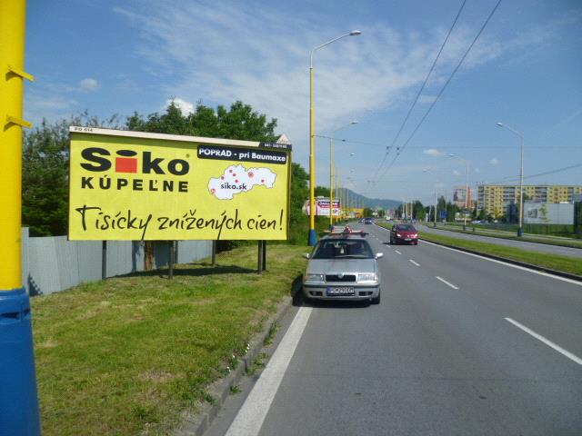 501189 Billboard, Prešov (Trieda arm. gen. L. Svobodu )