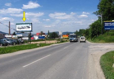 801092 Billboard, Žilina (Rajecká, I/64, medzinárodná komunikácia)