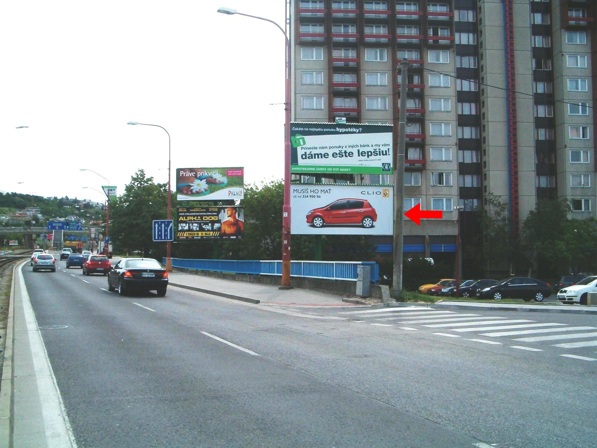 1511735 Billboard, Bratislava (Botanická - sm. centrum)