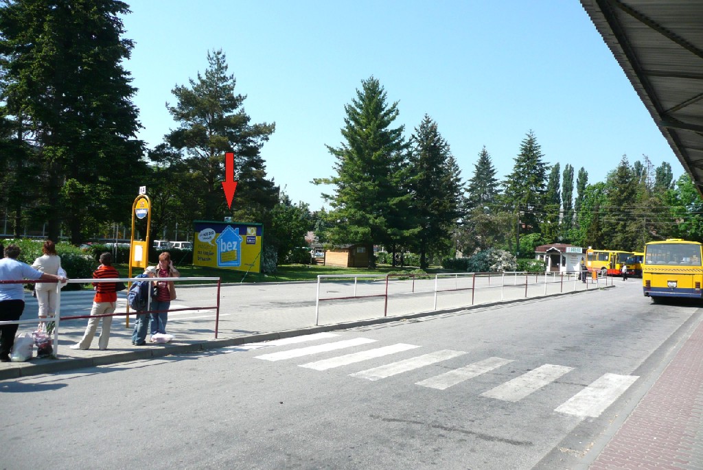 591075 Billboard, Senica (Autobusová stanica)