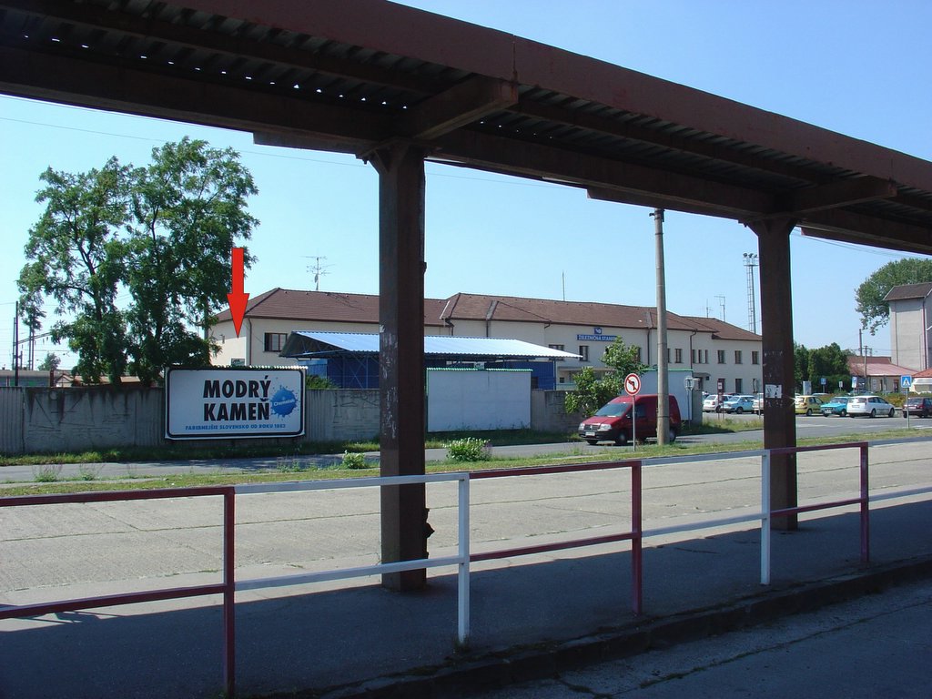 311099 Billboard, Levice (Nádražný rad)