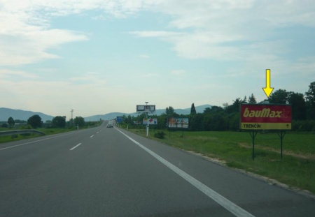 701045 Billboard, Trenčín (Trenčín, diaľničný privádzač)