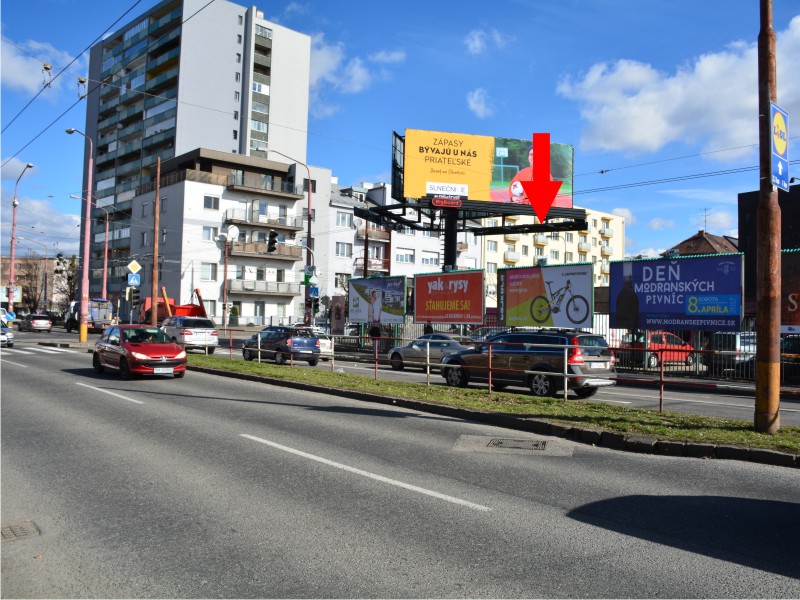 1511280 Billboard, Bratislava (Karadžičova/Záhradnícka)