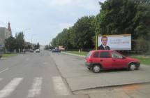 Card image cap691014 Billboard, Trebišov (ul. SNP)