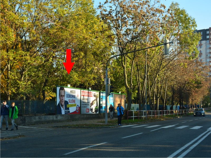1511322 Billboard, Bratislava (Tomášikova/Petzvalova)