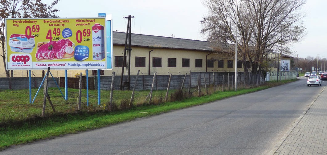 201130 Billboard, Dunajská Streda (Istvána Gyurcsóa)